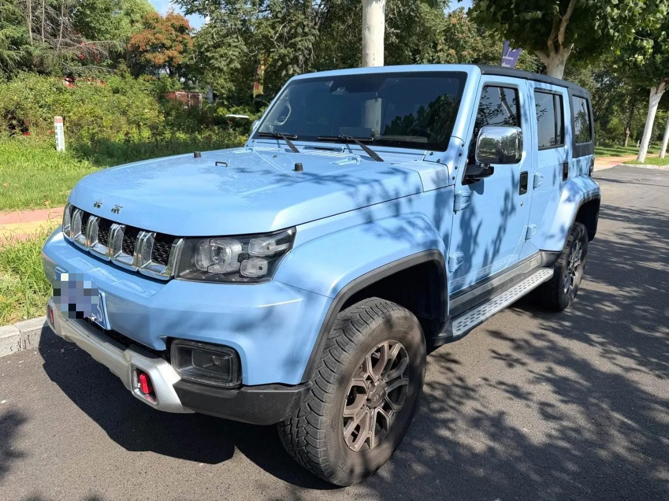 Пекин BJ40 2023 2,0 Т Автоматический 4WD Город Охотник Версия (Герой) Модель)